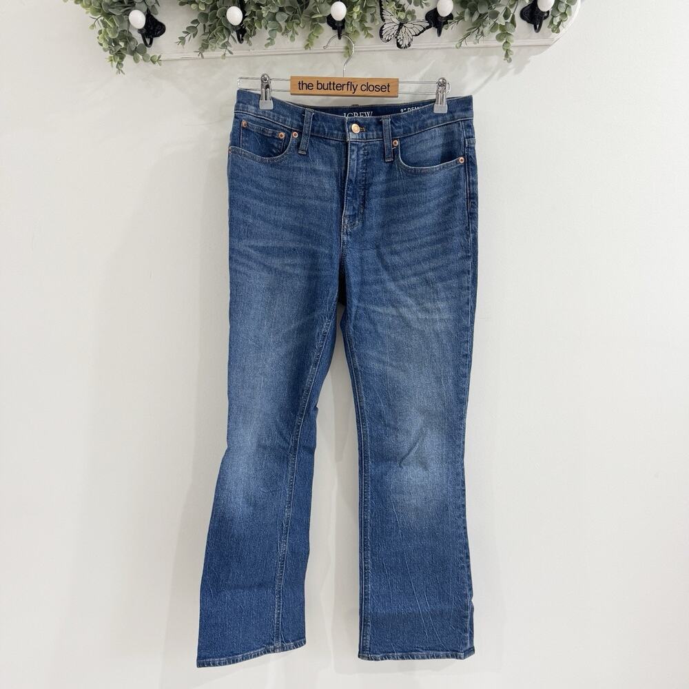 J. Crew 9” Demi Boot Crop Jeans Size 29tall Spring 23 KD